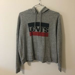 Levi’s grey lightweight hoodie